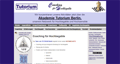 Desktop Screenshot of hochbegabte-begleiten.de